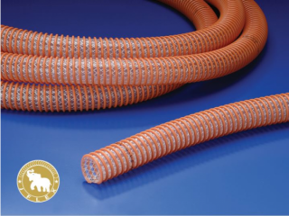 J 2-6 GEFLOCHTENE PVC SAUGSCHLAUCH